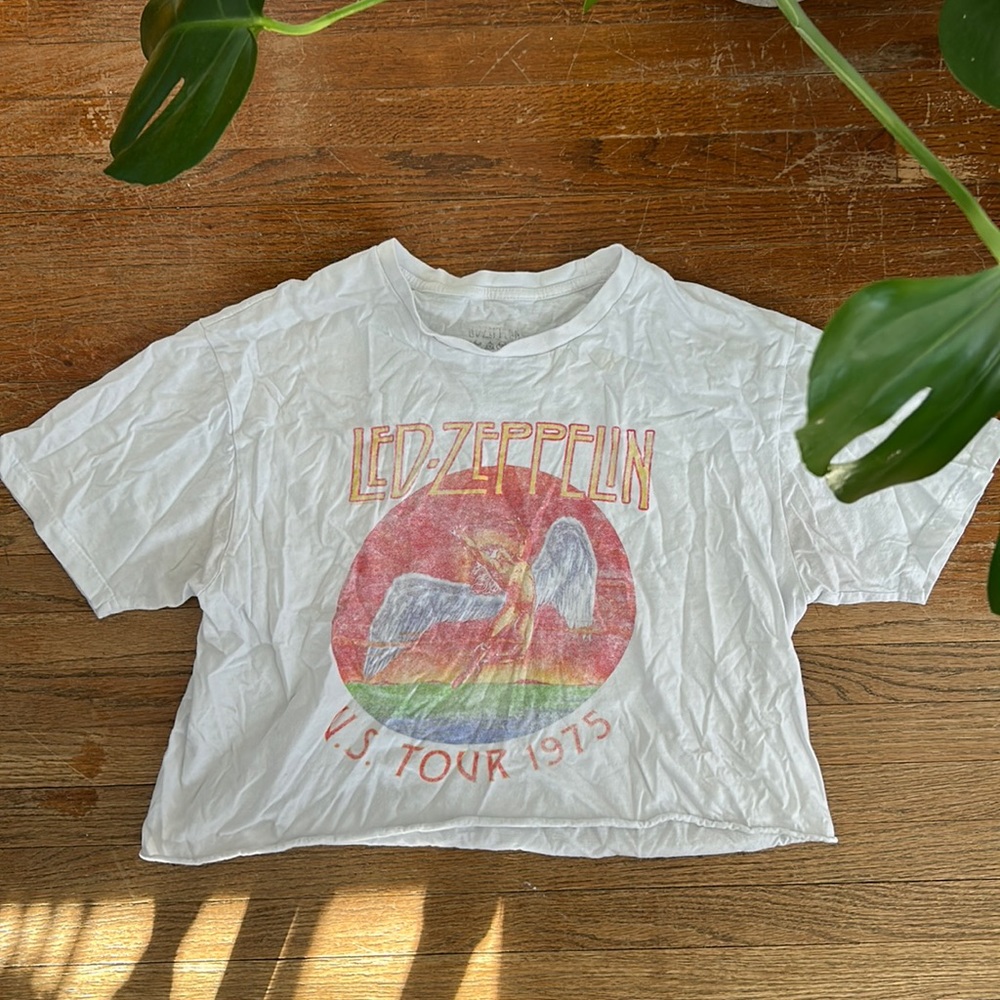 Graphic Cropped T-shirt